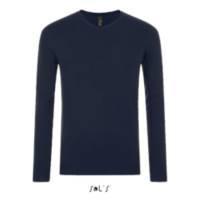 PULLOVER MAGLIONE GIROCOLLO UOMO MOD.GINGER COL.BLU OLTREM.