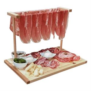 TAGLIERE/STENDI PROSCIUTTO MIS.XL 48X30CM LEGNO