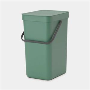 PATTUMIERA SORT&GO 12LT C/MANIGLIA VERDE