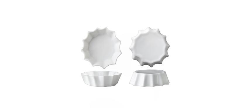 COPPETTA GOURMET A STELLA 9CM BIANCA