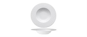 PIATTO PASTA BOWL 27CM MARTELLO BIANCO