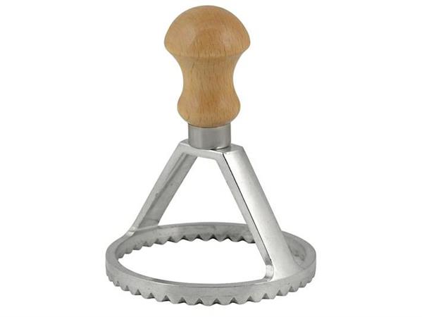 STAMPO RAVIOLI TONDO 8CM IN ALLUMINIO