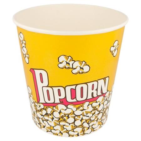 SECCHIELLO POP-CORN 3900ML D.18X19CM IN CARTONCINO CF=25PZ