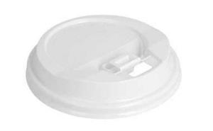 COPERCHIO ALTO PER BICC. 360/480ML PS BIANCO C/BECCO CF=100P