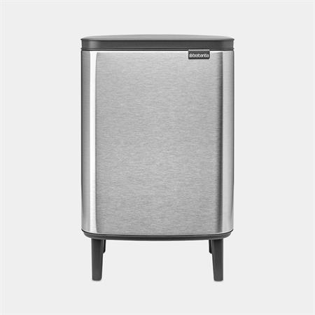 PATTUMIERA BO HI 12LT INOX SATINATO