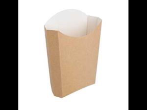 PORTA FRITTI JUMBO 165G KRAFT 13,5x8,5x16CM CF=200PZ