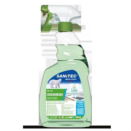 DETERGENTE SGRASSATORE GREEN POWER ECOLABEL 750ML