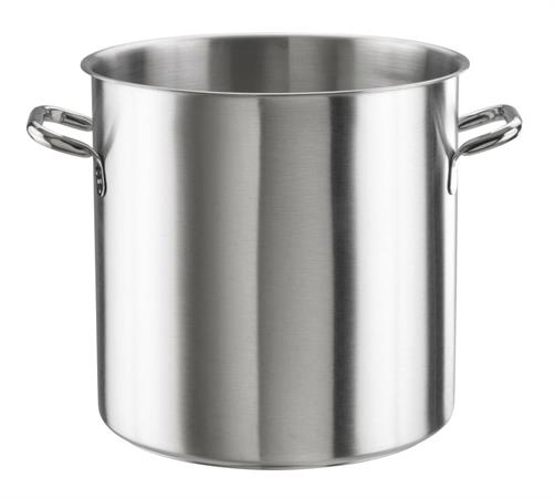 PENTOLA INOX CM.24X24 LT.10,75 TENDER