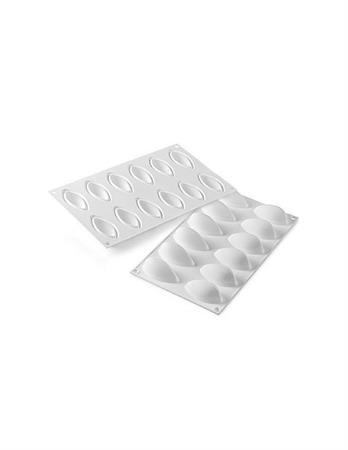 STAMPO IN SILICONE QUENELLE10 N.20 43X21 H20MM