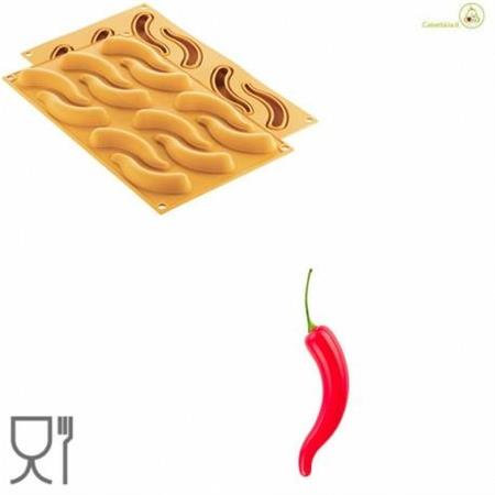 STAMPO IN SILICONE PEPERONCINO N.12 91X31 H16MM