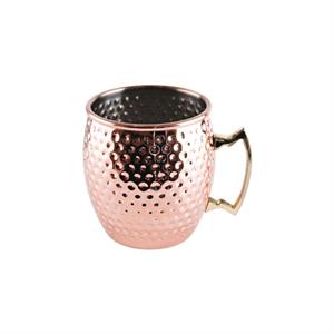 MINI TAZZA MOSCOW MULE 60ML INOX COL.RAME MARTELLATO CF=4PZ