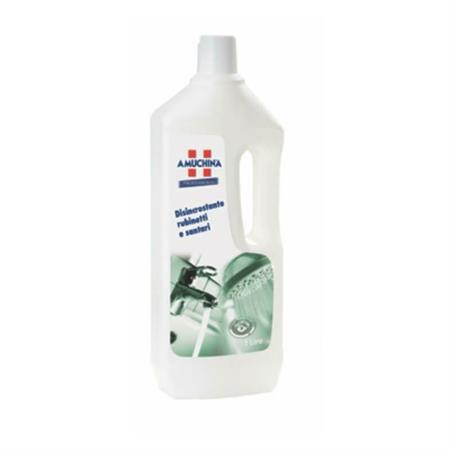 DISINCROSTANTE BAGNO RUBINETTI E SANITARI AMUCHINA 1LT