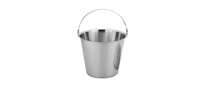 SECCHIO PER ALIMENTI 10LT ACCIAIO INOX