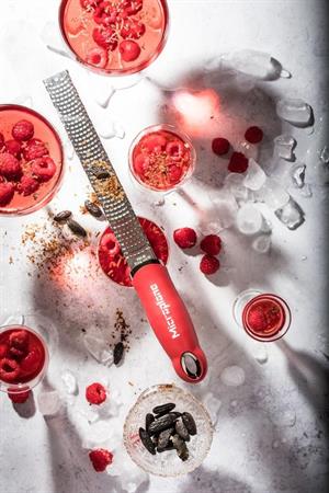 GRATTUGIA PREMIUM ZESTER MANICO ROSSO MICROPLANE