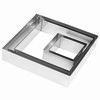 TAGLIAPASTA QUADRO 10X10CM 4,5H INOX