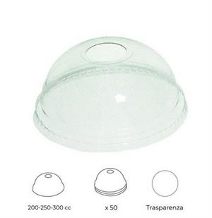 COPERCHI DOME 200/250/300/350 SLIM PET CF=50PZ