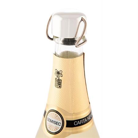 BRUT ROSE STOPPER TAPPO CHAMPAGNE SILVER 2PZ