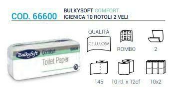 CARTA IGIENICA COMFORT 2V CF=10RT