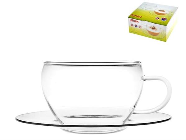 TAZZA THE C/P 25CL BOROSILICATO CF=4PZ