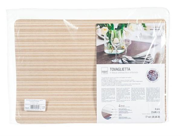 TOVAGLIETTA ANTIMACCHIA JACQUARD CM.31X46 BEIGE/AVORIO