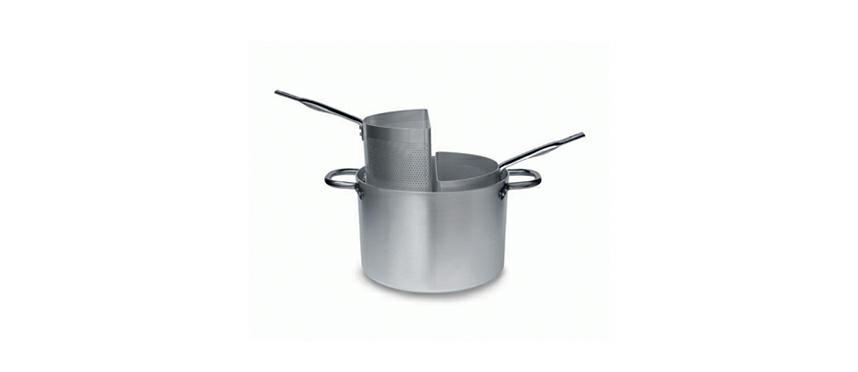 CUOCIPASTA ALTO 2 SPICCHI 28CM ALLUMINIO LT.11