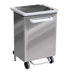 PATTUMIERA A PEDALE 70LT INOX