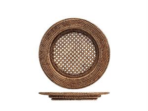 SOTTOPIATTO RATTAN TONDO C/ALA 32CM