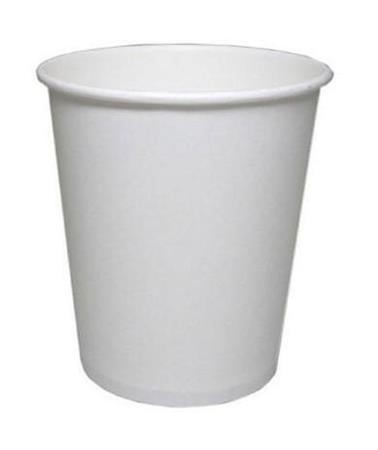 BICCHIERE 240ML BIANCO IN CARTONCINO CF=50PZ