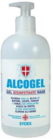 DISINFETTANTE MANI ALCOGEL 500ML C/EROGATORE PMC