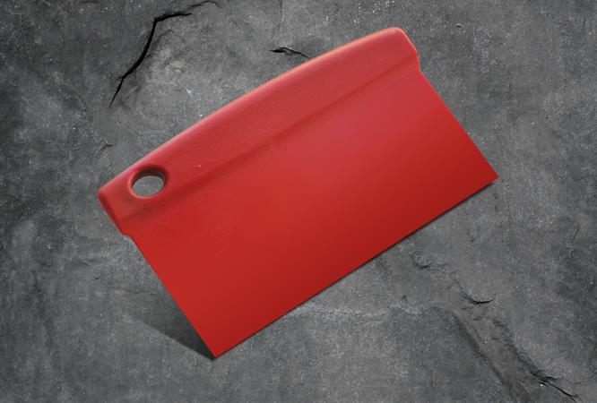 SPATOLA ROSSA PLASTICA 23CM