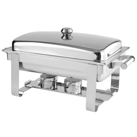 CHAFING DISH GN 1/1 CON COPERCHIO ACCIAIO INOX