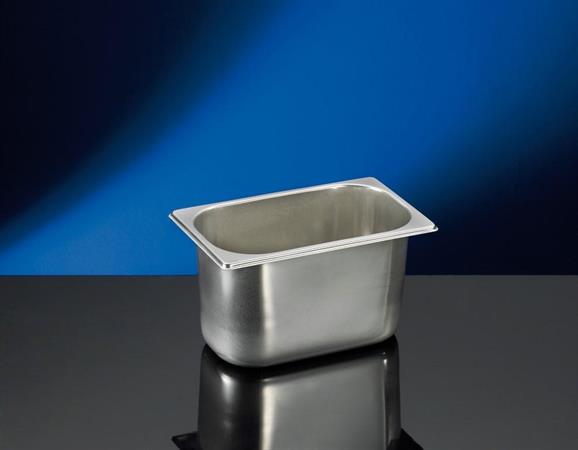 BACINELLA GELATO DIM.265X160X080 ACCIAIO INOX