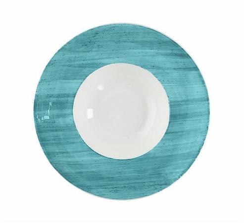 PIATTO FONDO GOURMET 27CM B-RUSH BLU