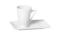 TAZZA CAFFE' C/P RETT. CM.12,5X8X1