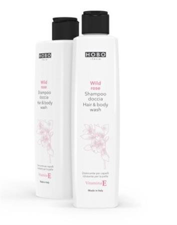 BAGNODOCCIA E SHAMPOO WILDE ROSE 500ML HOBO