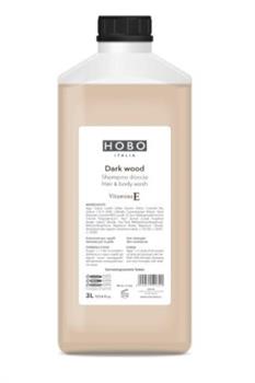 BAGNODOCCIA E SHAMPOO DARK WOOD 3LT HOBO