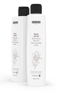 BAGNODOCCIA E SHAMPOO DARK WOOD 500ML HOBO