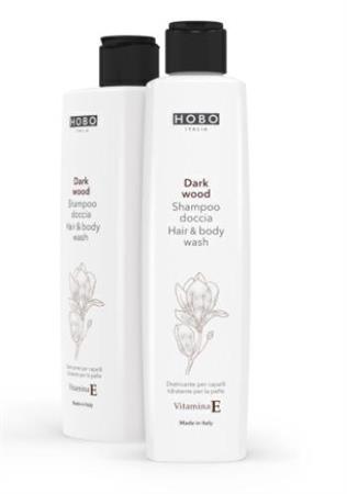 BAGNODOCCIA E SHAMPOO DARK WOOD 250ML HOBO