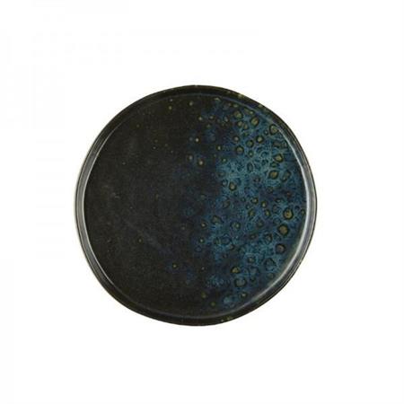 PIATTO FRUTTA PHOBOS NERO PUNT.BLU DIAM.20,5CM STW