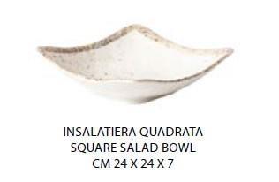 INSALATIERA QUADRATA CM.24X24X7H MELAMINA ENJOY