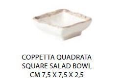 COPPETTA QUADRATA CM 7,5X7,5X2,5H MELAMINA ENJOY