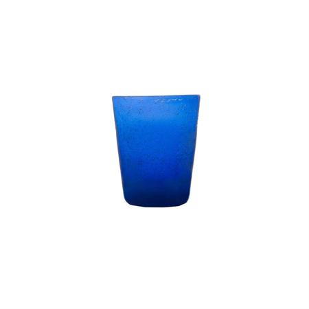 BICCHIERE GLASS BLUE V.