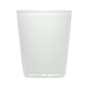 BICCHIERE GLASS WHITE SOLID