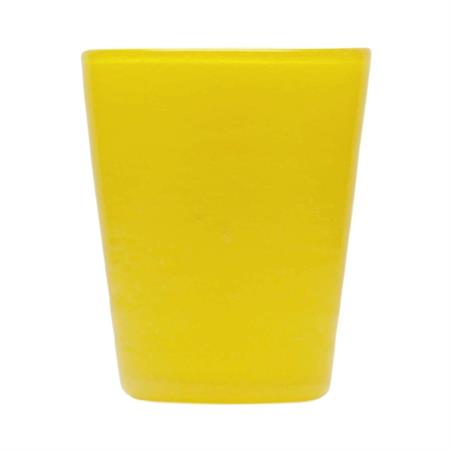 BICCHIERE GLASS YELLOW SOLID