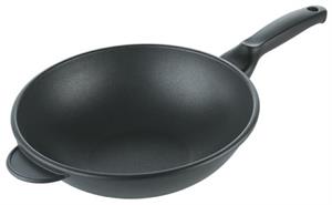 WOK PROFESSIONALE 30CM MAN.BK PLATINUM