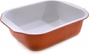 VASCHETTA RETT.LACCATA BIANCA 4PRZ DIM.236X185H49MM CF=50PZ