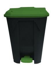 PATTUMIERA PEDALE 80LT PLASTICA C/COPERCHIO VERDE