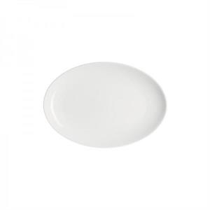 PIATTO OVALE CM.36X25 PERLA BIANCO