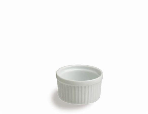 RAMEQUIN COSTOLATO 6CM PL-COOK BIANCO