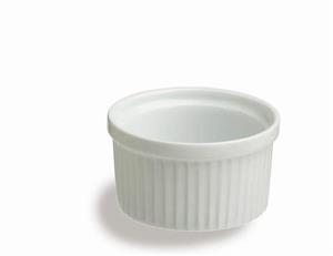 RAMEQUIN COSTOLATO 10CM PL-COOK BIANCO